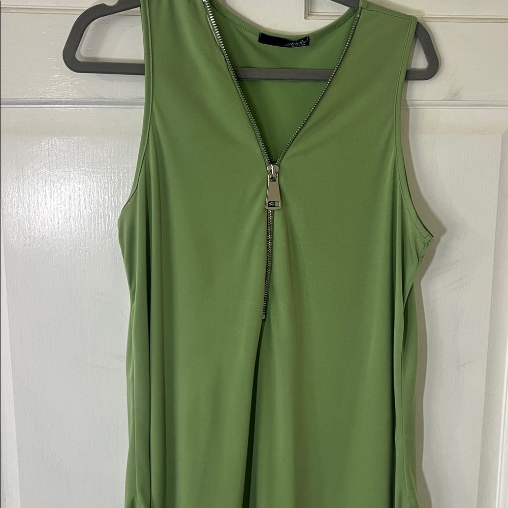 Ariella Lime Green Top